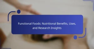 Functional Foods: Nutritional Benefits, Uses, and Research Insights