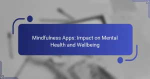 Mindfulness Apps: Impact on Mental Health and Wellbeing