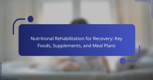 Nutritional Rehabilitation for Recovery: Key Foods, Supplements, and Meal Plans